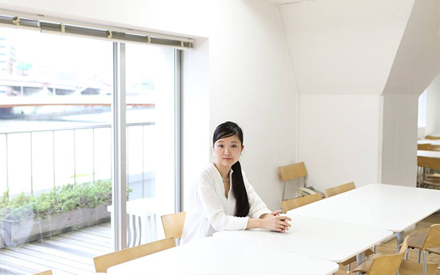 「情熱、実行力とコミュニケ―ション」を兼ね備えた人材を求めています、と語る田中エイ・ネット総務人事部 PHOTO BY KAZUO YOSHIDA