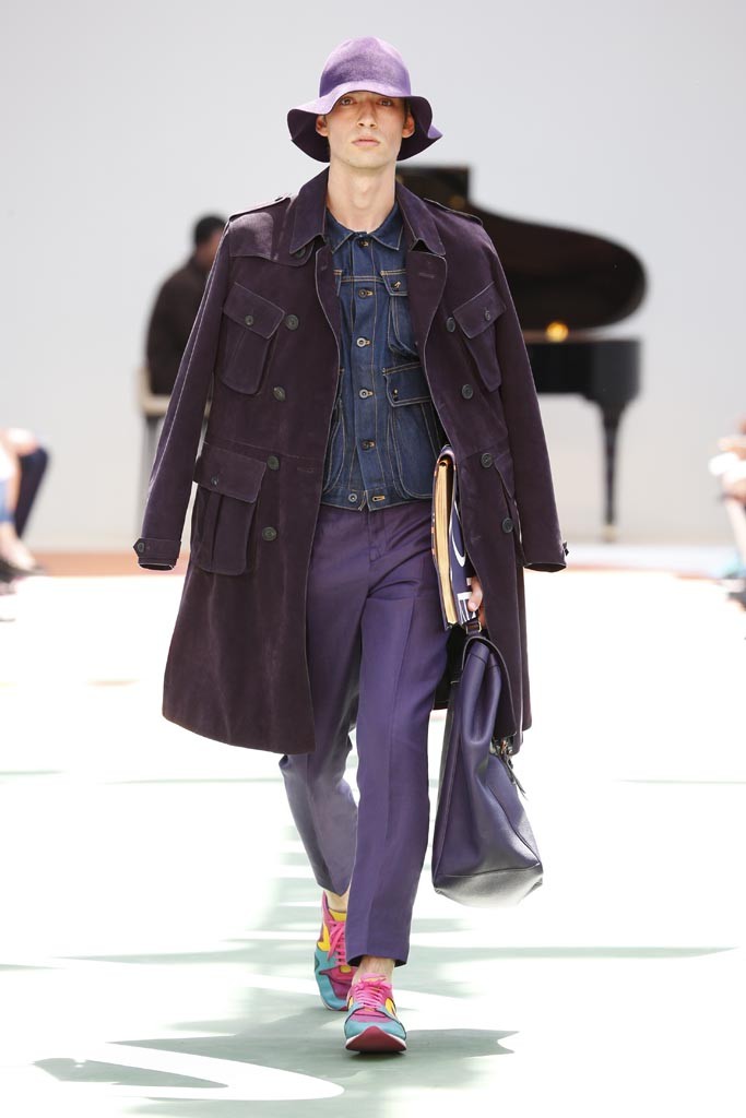 バーバリー プローサム」2015年春夏ロンドン・メンズ・コレクション