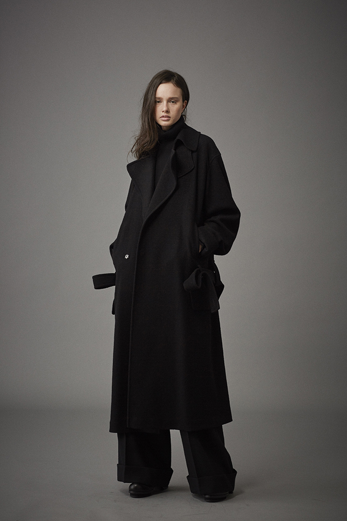 ヨウジヤマモトノアール YOHJI YAMAMOTO NOIR 11AW 変形コート Pコート