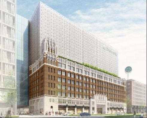 建て替え後の大丸心斎橋店本館 売り場面積1 3倍に ヴォーリズの外観は残す Wwdjapan