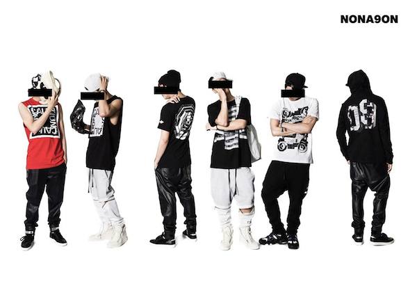 BIGBANG nonagon 白 L （BIGBANG x NONAGON HOODIE (GREEN/WHITE