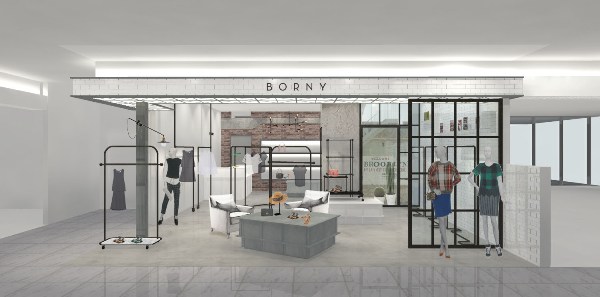 ボルニーがルクア大阪にオープン 同店限定ワンピースを販売 Wwdjapan