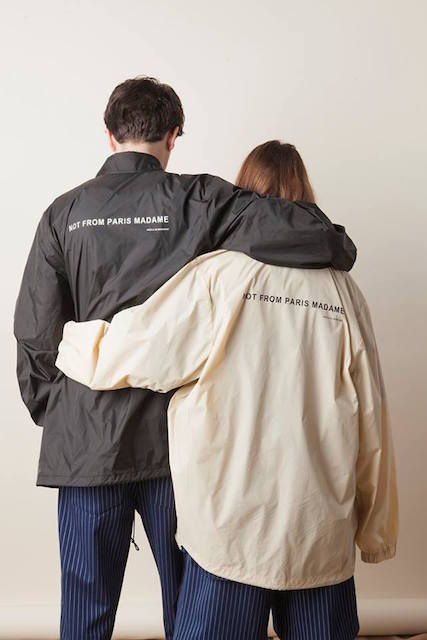 DROLE DE MONSIEUR ドロールドムッシュ 裏ボア ウインドブレーカ DROLE DE MONSIEUR ドロールドムッシュ 裏ボア ウインドブレーカ
