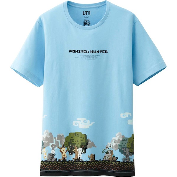 モンスターハンター Tシャツ ユニクロ 5周年