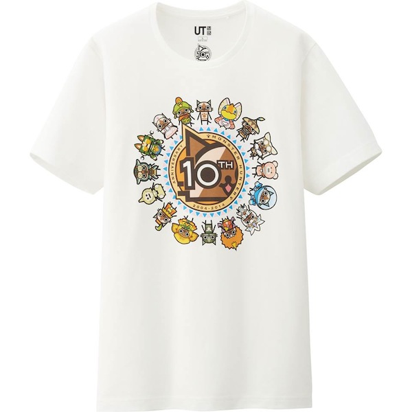 ユニクロ「UT」がモンスターハンター10周年記念コラボTシャツを発売