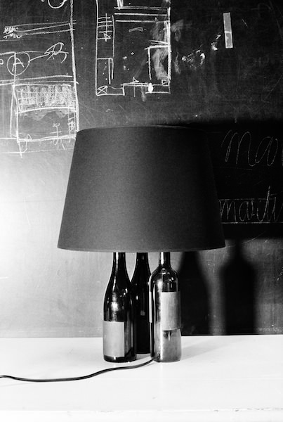 Margiela bottle-lamp Black 一升瓶ワインボトル