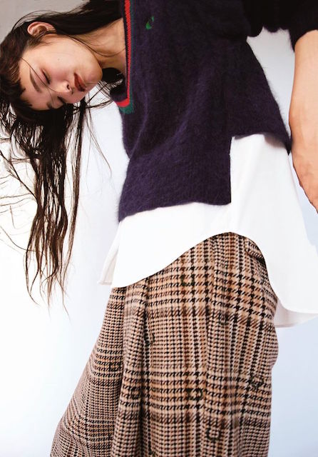美品FRED PERRY×MUVEIL コラボジャケットチェスターコート