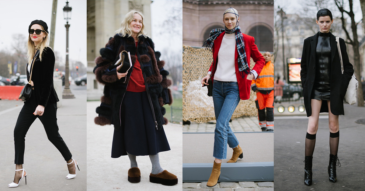 ファーコーディネートのお手本に 17年春夏オートクチュール コレクション ストリート スナップ Wwdjapan Com