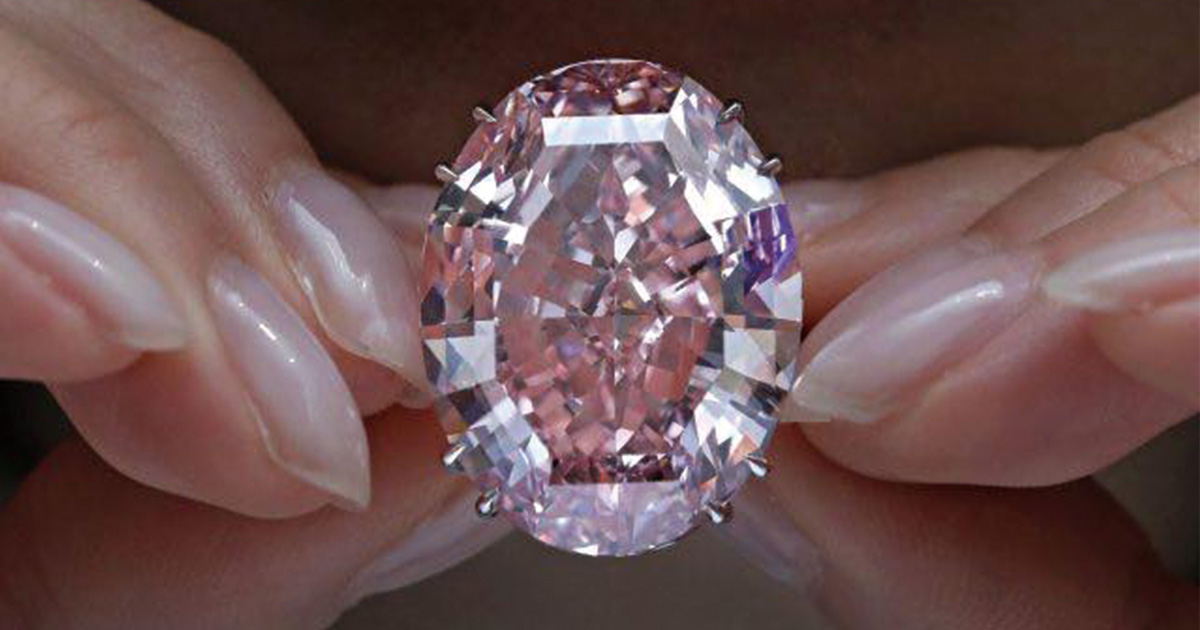 世界最高値で落札 60カラットのピンクダイヤはハウマッチ Wwdjapan