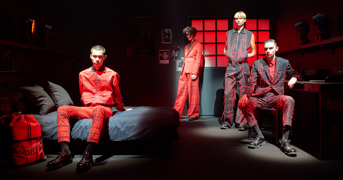 06SS ディオールオム　サスペンダー　ワインレッド　エディ期　Dior 06SS ディオールオム サスペンダー ワインレッド エディ期 Dior 06SS