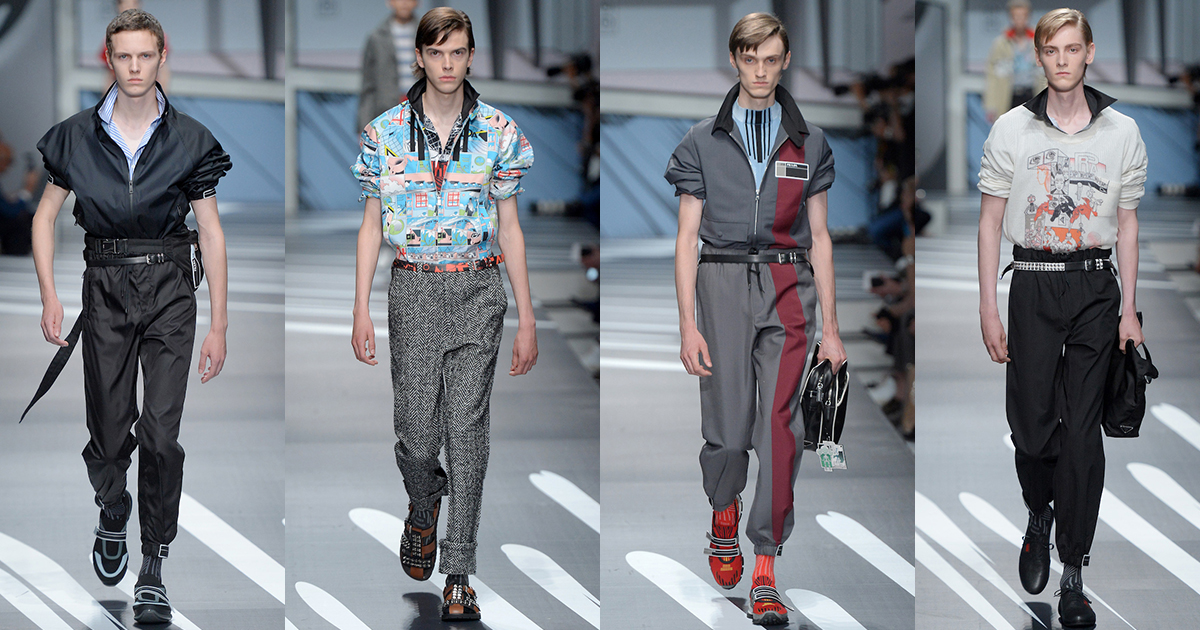 プラダ」2018年春夏ミラノ・メンズ・コレクション - WWDJAPAN 