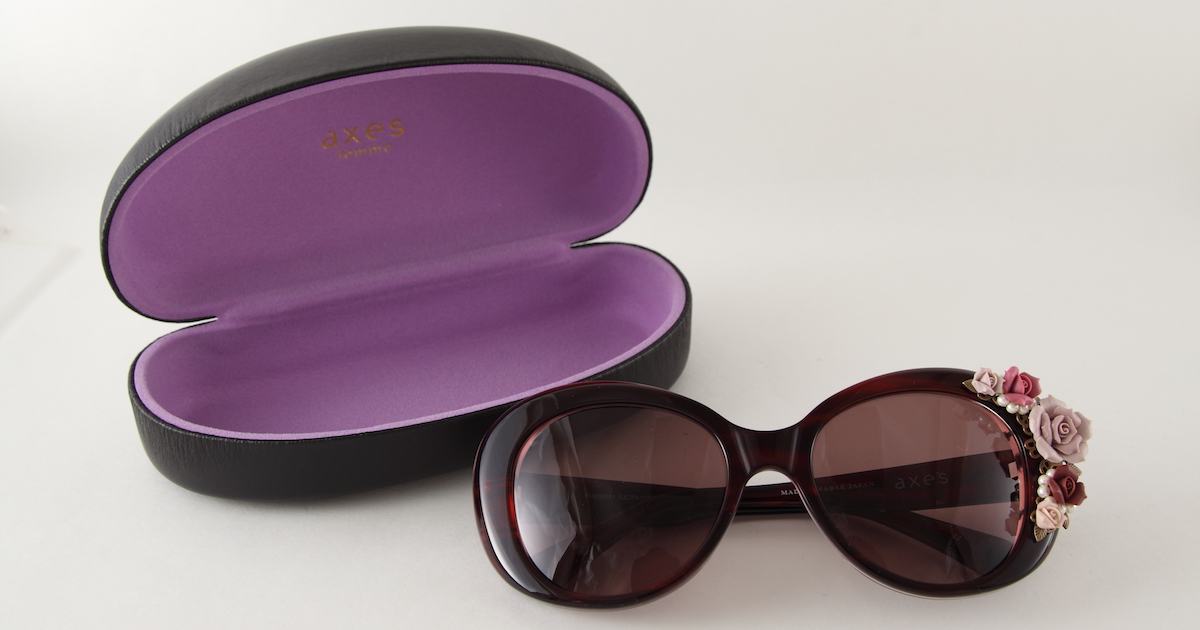 アクシーズファム」が鯖江のサングラスを発売 地元・福井つながり