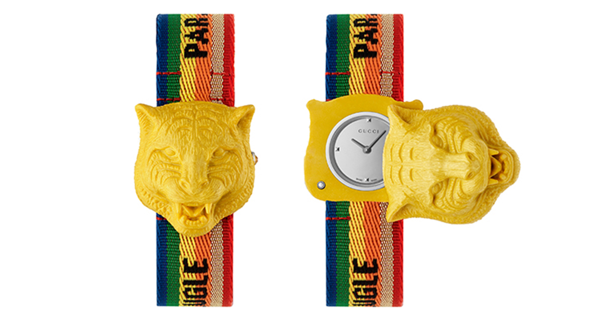 グッチ」の新作時計は、タイガーキャットのシークレットタイプ - WWDJAPAN