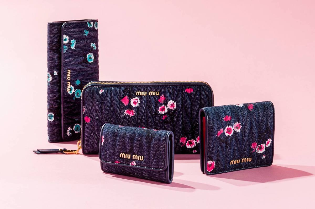 miumiu 日本限定 百貨店店舗限定 デニムバッグ