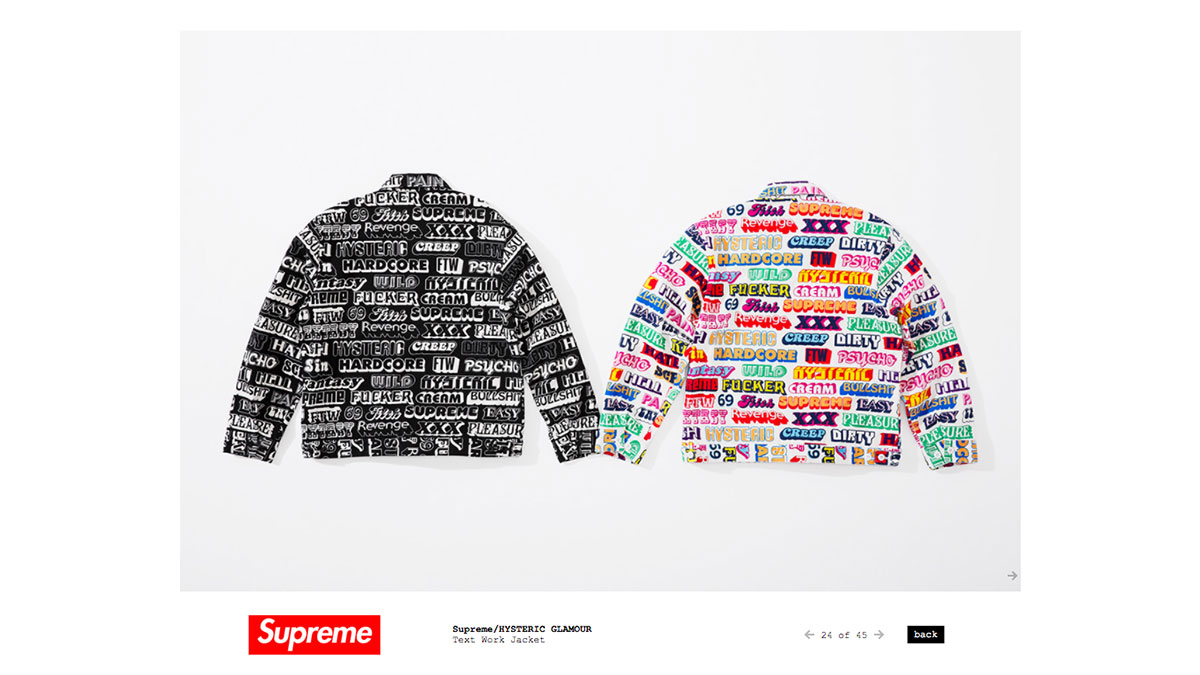 超歓迎通販】 Supreme - supreme ヒステリックグラマー コラボ総柄