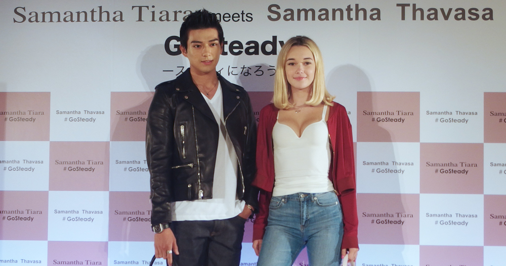 サマンサ」の新CMのカップルに新田真剣佑とサラ・シュナイダー