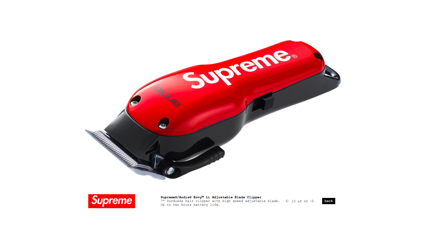 supreme バリカン andis | wic-capital.net