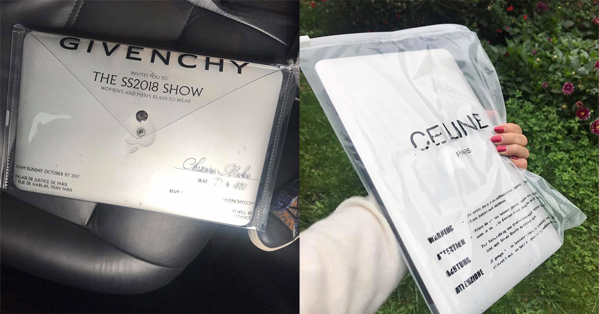 セリーヌ」「ジバンシィ」「ステラ マッカートニー」から届いた超実用