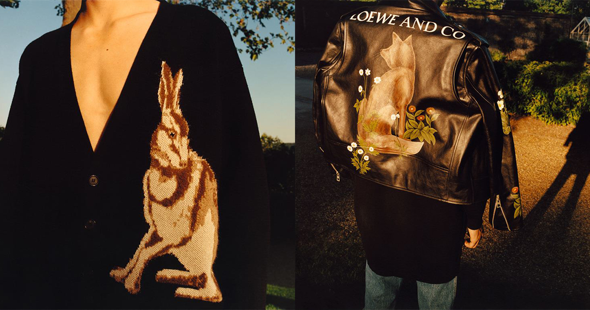 ロエベ」がウィリアム・モリスからインスパイアされたカプセル