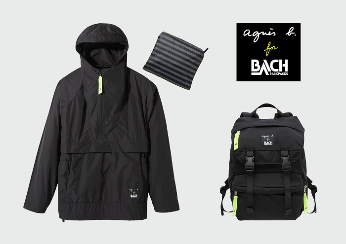 新しい季節 アニエスベー バッハ bach リュック ブラック バックパック