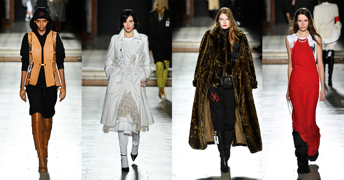 超希少❗️布張り！【A.F. Vandevorst(エーエフヴァンデヴォルスト) A.F. ヴァンデヴォースト」2018年春夏オートクチュール・コレクション