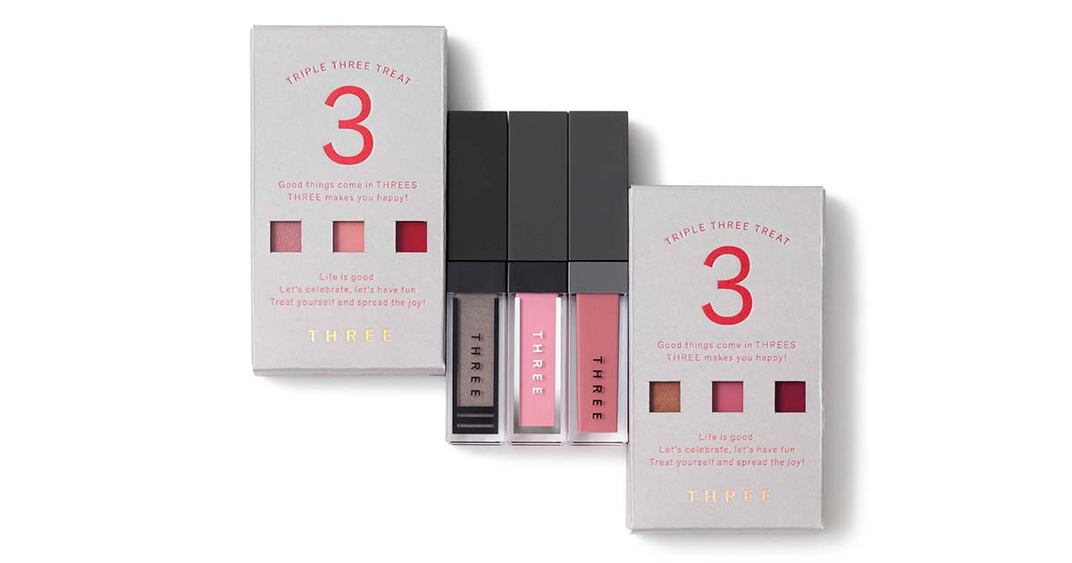 THREE 限定 完売 トリプルスリートリート 新品 3 スリー