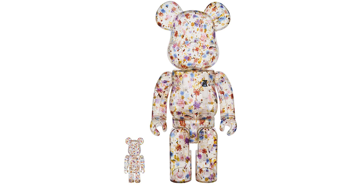 アンリアレイジ」の花柄ベアブリックが発売 - WWDJAPAN