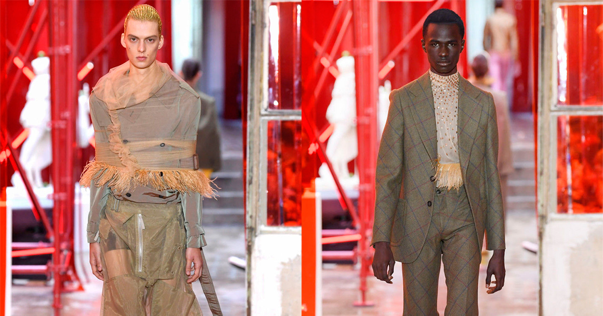 メンズ初の「マルジェラ」アーティザナルは、バイアスカットで