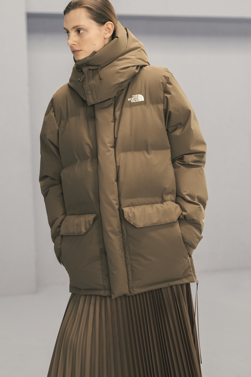 HYKE X THE NORTH FACE ハイク ノースフェイス コラボダウン - ダウン