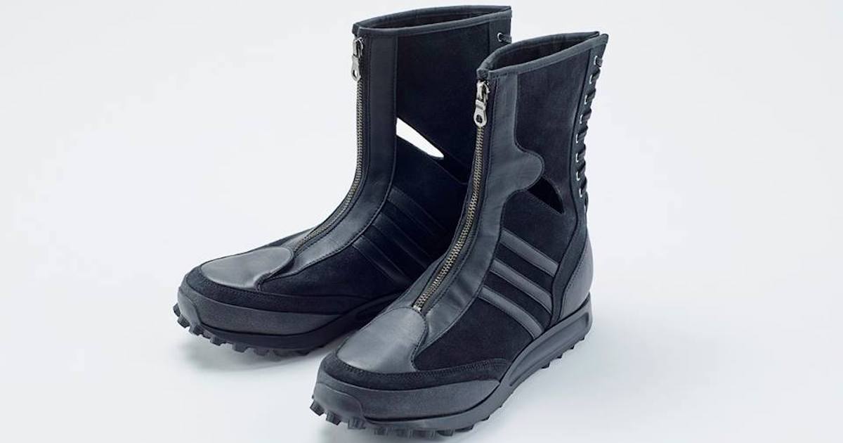 ヨウジヤマモト　Yohji Yamamoto adidas ブーツ ヨウジヤマモト」 × 「アディダス」新作 タウンユースなトレイルブーツ