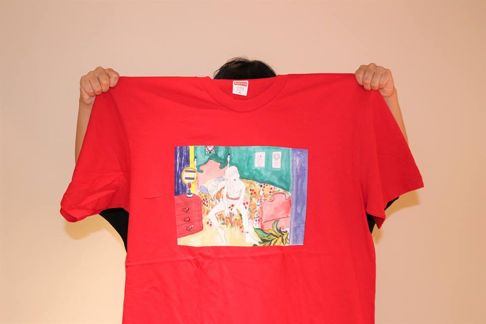 supreme Tシャツ 絵画