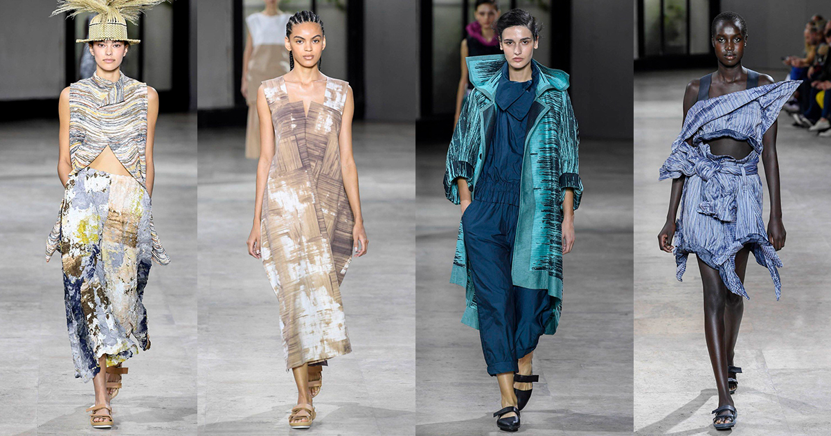 イッセイ ミヤケ」2019年春夏パリ・コレクション - WWDJAPAN