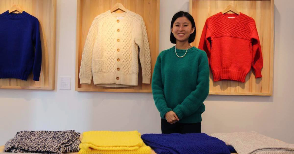 14万円のセーターを求め300人待ち 気仙沼ニッティングが目指す復興支援を超えたモノ作り Wwdjapan