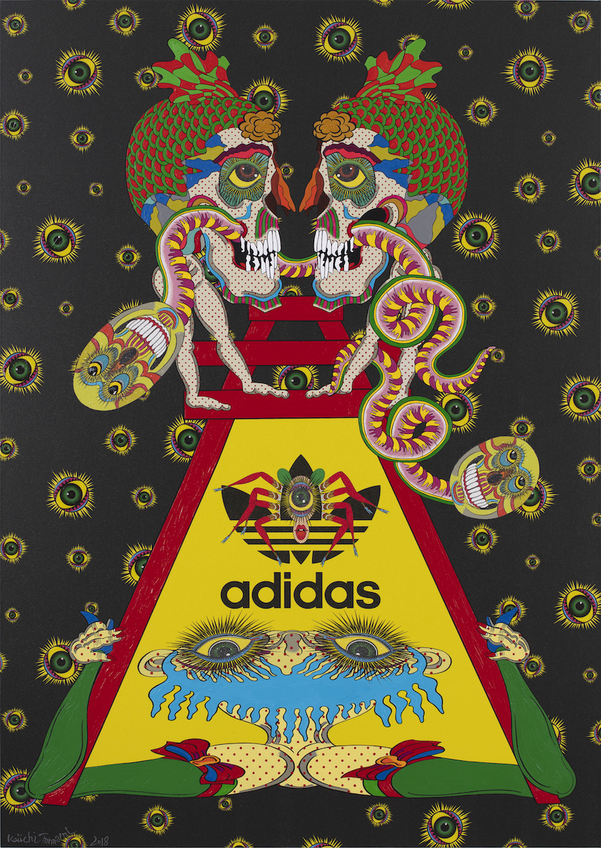 アディダス オリジナルス×田名網敬一 アディカラー 　田名網敬一 adidas