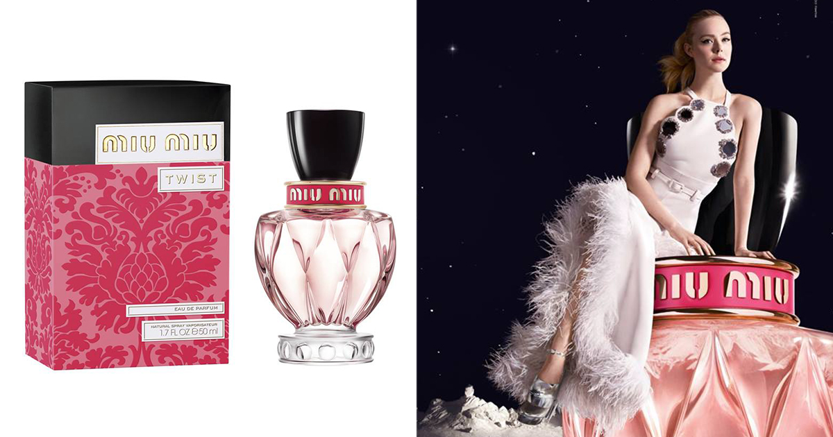 エルファニング着 ミュウミュウ MIU MIU パフスリーブ シルクシャツ 36 ミュウミュウ」香水に新ライン「ツイスト」が登場 エル・ファニングが