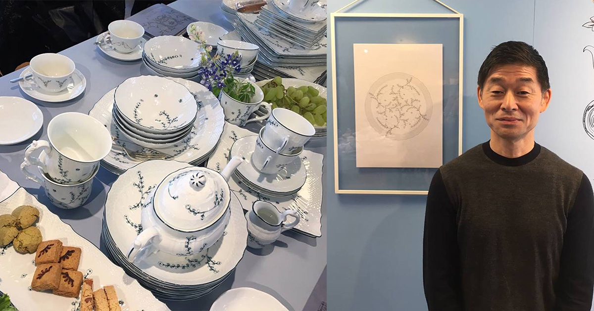 皆川明が「ジノリ」の職人と二人三脚で作り上げた磁器“フロレンティア