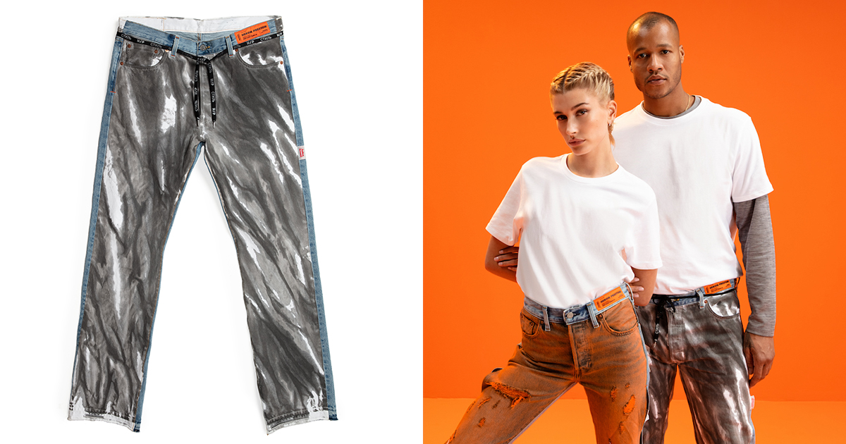 リーバイス」とヘロン・プレストンが初コラボ 色と細部で“501”を大胆