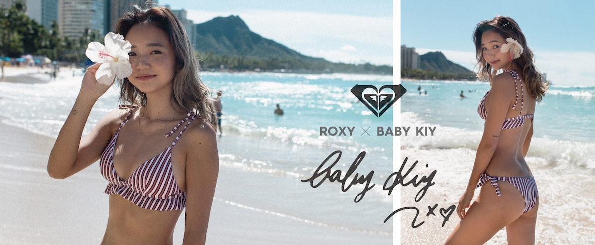 人気アイテム 【新品】ROXY×Baby コラボビキニ 水着 kiy 水着 