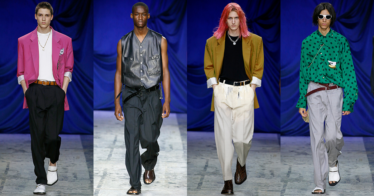 ルック】「マリアーノ」2020年春夏ミラノ・メンズ・コレクション