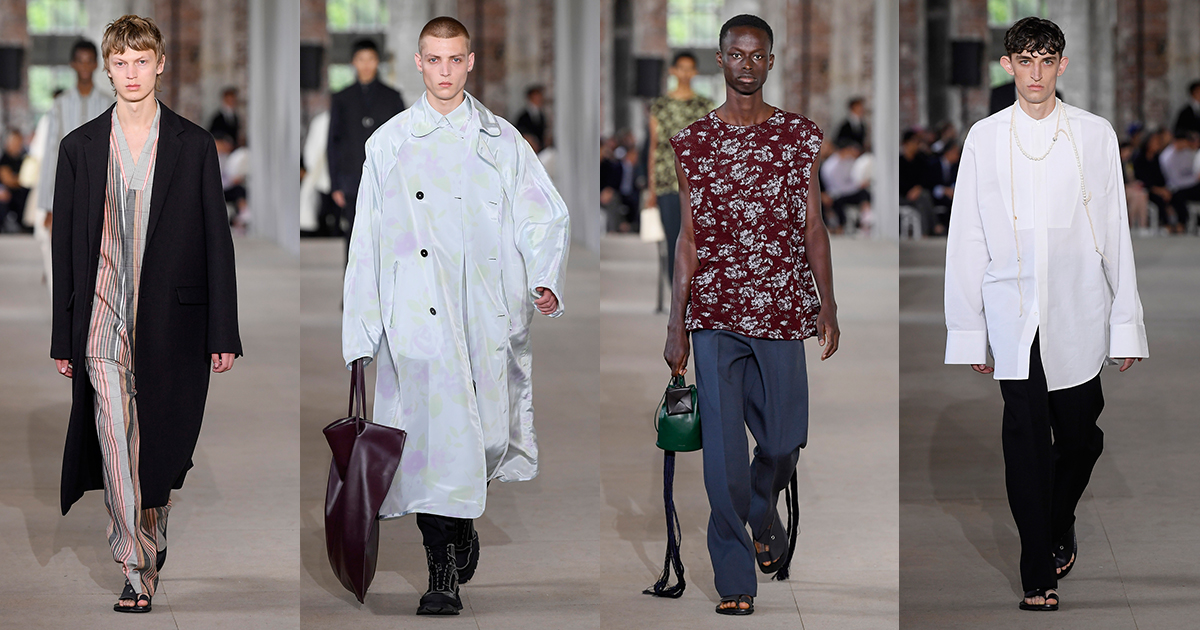 ルック】「ジル サンダー」2020年春夏パリ・メンズ・コレクション 