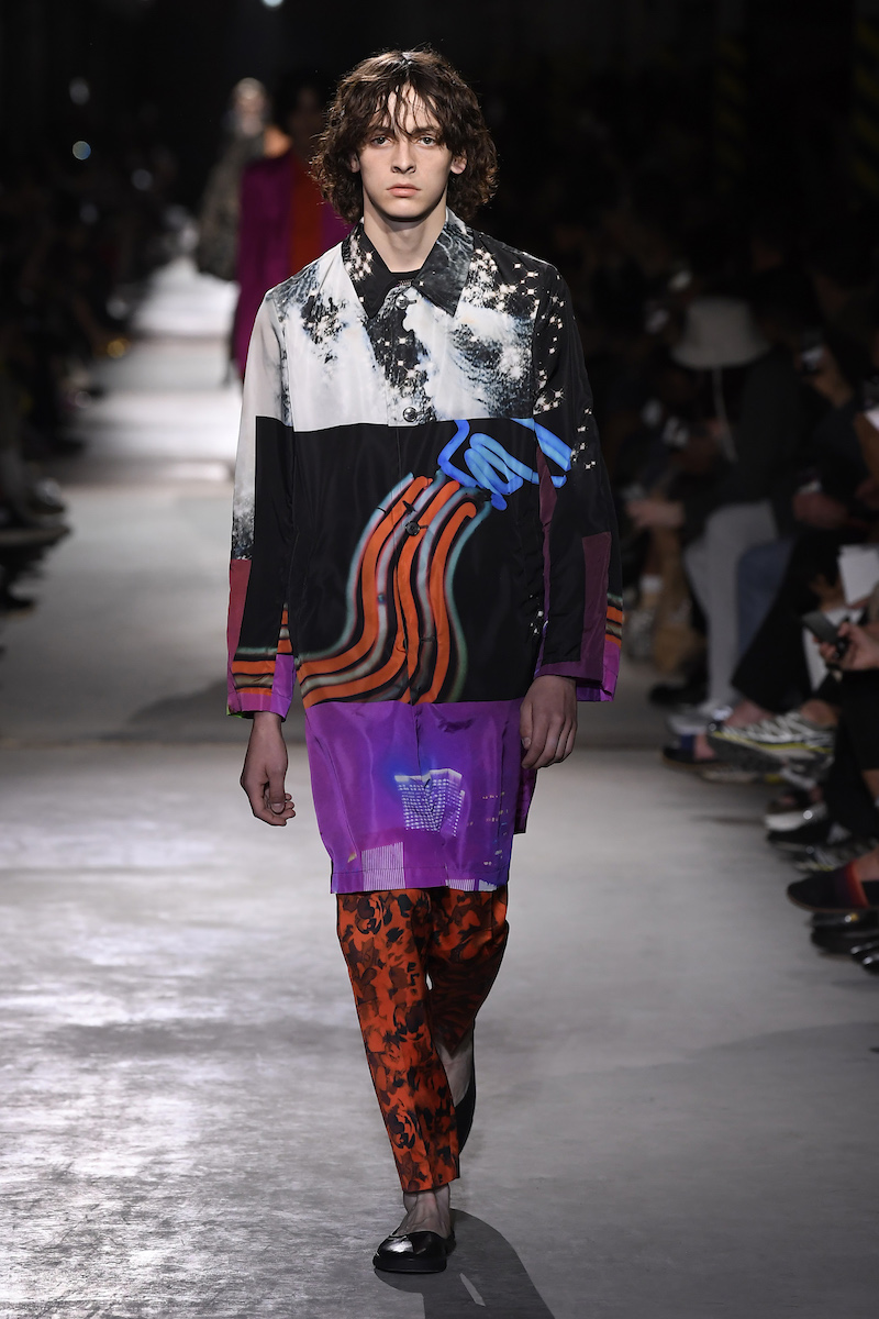 DRIES VAN NOTEN 20SS 蜷川実花 プリントシャツ-