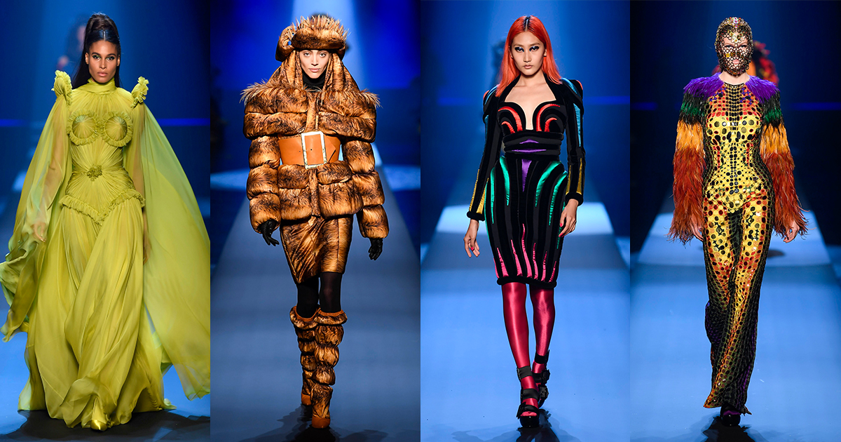 ルック】「ジャンポール・ゴルチエ」2019-20年秋冬オートクチュール