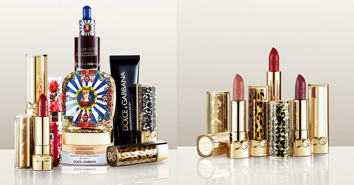 資生堂が「ドルチェ＆ガッバーナ ビューティ」のメイクアップ