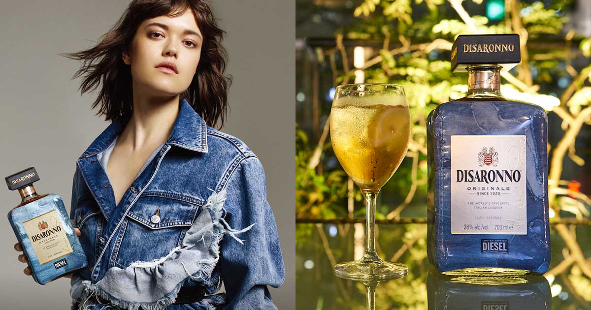 DISARONNO デニムデザイン 限定版 700ml Disaronno - Diesel Edition 70cl Kopen? | Whisky.nl