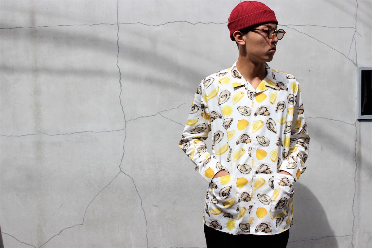 SON OF THE CHEESE   Oyster shirts Lサイズ素材はコットン100%