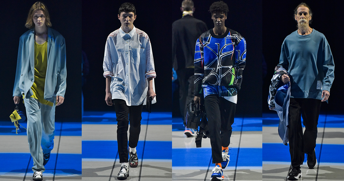 ルック】「ダイエットブッチャースリムスキン」2020年春夏東京