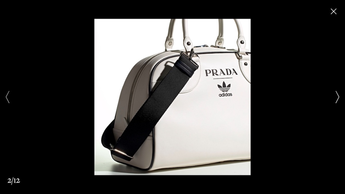 プラダ × アディダスの第1弾は“スーパースター”とバッグのセット 世界 
