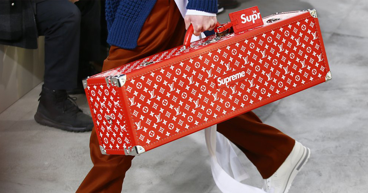 最安値　LOUIS VUITTON×SUPREME