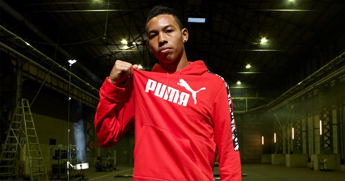 プーマがサニブラウンとパートナーシップを締結 陸上男子100メートル