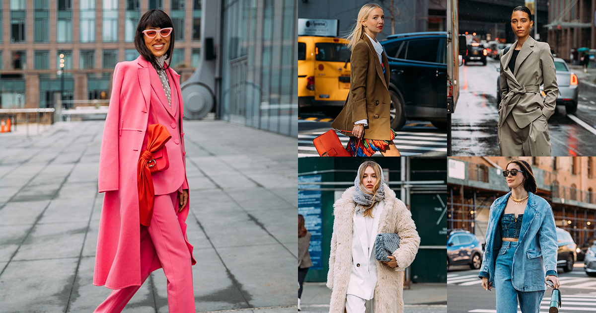 スナップ 21年秋冬nyコレのストリートスナップから見るリアルトレンド 気分は脱ストリート ジャケットスタイルが台頭 Wwdjapan